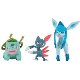 POKEMON BATTLE FIGURE 3-PACK (BULBA