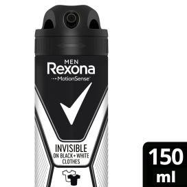 REXONA DEOSPR MEN INVIS B&W   150ml