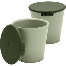 BIBS BABY CUP SET SAGE         1set