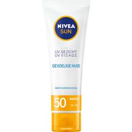 NIVEA SUN SENSITIVE FACE ZONNE50 ML