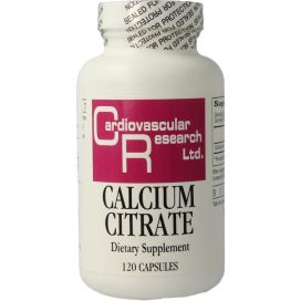 CALCIUM CITR 165MG CARDIO VAS 120ca