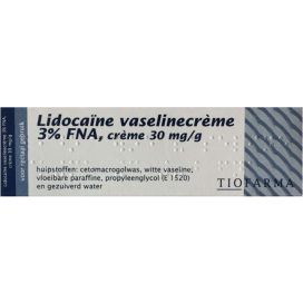 FAGRON LIDOCAINE VASELINECREME30 GR