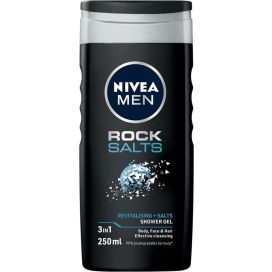 NIVEA MEN DOUCHE ROCK SALTS  250 ML