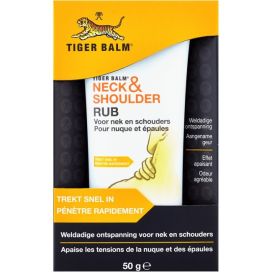 Tiger Balm Tijgerbalsem Neck en shoulder rub (50 gram)