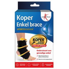 Lucovitaal Enkel Brace Koper 1 stuk