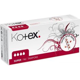 KOTEX TAMPON SUPER            16 ST