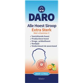 DARO ALLE HOEST SIROOP E STERK150ml