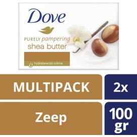 DOVE ZEEP - SHEA BUTTER 2 X 100 GR.