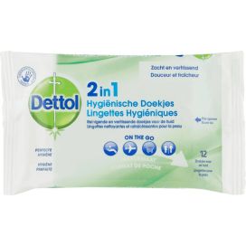 DETTOL WIPES 2IN1              12st