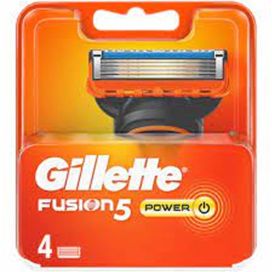 GILLETTE FUSION5 POWER MESJES  4 ST