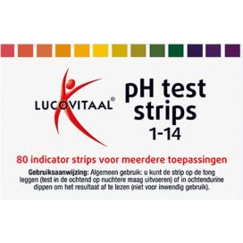 ZUURBASE PH TEST STRIPS        80st