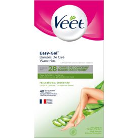 VEET WAXSTRIPS DROGE HUID      40st