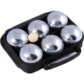 JEU DE BOULE SET IN TAS 6 BALLEN