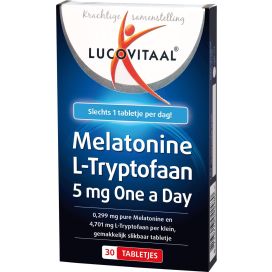 MELATONINE L TRYPTOFAAN 5MG    30tb