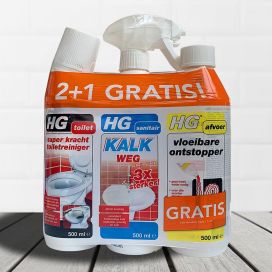 HG 3 DELIGE SET REINIGING E3X500 ML