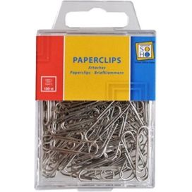 DIGI PAPERCLIPS 100/ ZILVER SOHO