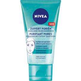 NIVEA SOS ZUIVERT PORIEN SCRUB150ml