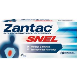 ZANTAC SNEL                    20kt