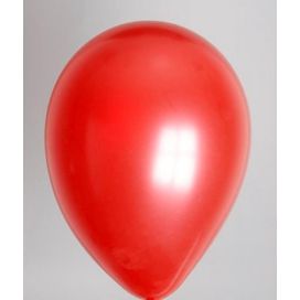 BALLONNEN METALLIC KERSENROOD 30CM,