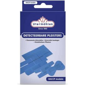 DETECTEERBARE PLEISTERS BLAUW  25st