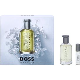 HUGO BOSS BOTTLED 100ML SET & 10ML