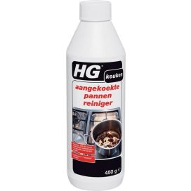 HG AANGEKOEKTE PANNENREINIGER  450G