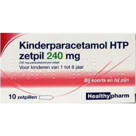 PARACETAMOL KIND 240MG AV      10zp