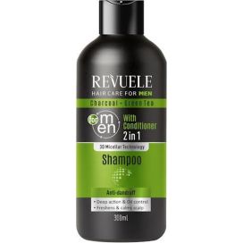 REVUELE MEN CHARCOAL SHAMPOO 2IN1