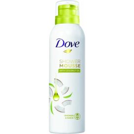 DOVE SHOWER MOUSSE COCONUT OIL200ml