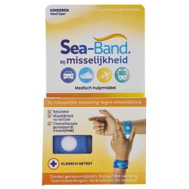 SEA BAND KINDEREN BLAUW       1paar