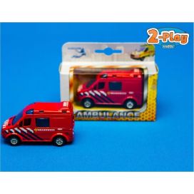 Kids Globe Brandweer Die-Cast Pull-