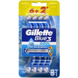 GILLETTE WEGWERPMESJES BLUE3 COOL