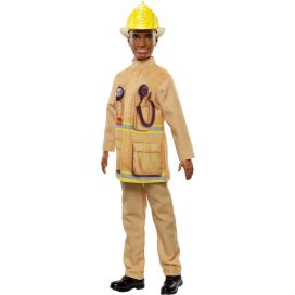 Barbie Careers Brandweerman Ken Barbiepop