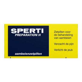 Sperti Zetpillen 12 Stuks Voor Behandeling Van Aambeien