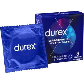 DUREX CONDOOMS - EXTRA SAFE 3 STUKS