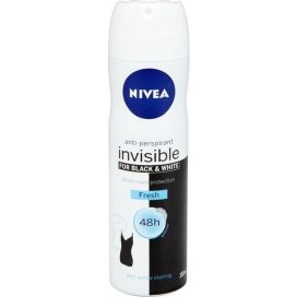 NIVEA DEOSPR BLACK WHITE FRES- 150M