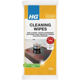 HG KOOKPLAATREINIGER WIPES     20st