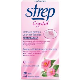 STREP CRYSTAL ONTHARINGSSTRIPS20 ST