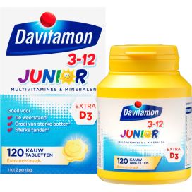 DAVITAMON JUNIOR 3-12 BANAAN  120kt