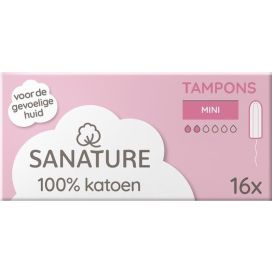 SANATURE TAMPONS MINI          16st