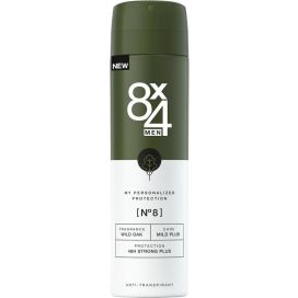 8X4 DEO SPRAY NO8 MALE ANTI PE150ML