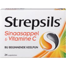 STREPSILS SINAAS/VIT C AV      24zt