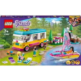 LEGO FRIENDS BOSCAMPER EN ZEILBOOT