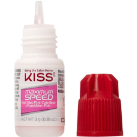 KISS NAIL GLUE MAX SPEED PINK   1st