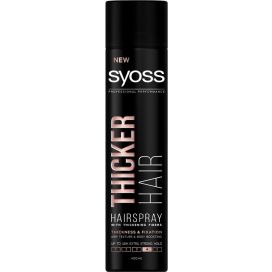 SYOSS HAIRSPRAY 400 ML THICKER HAIR