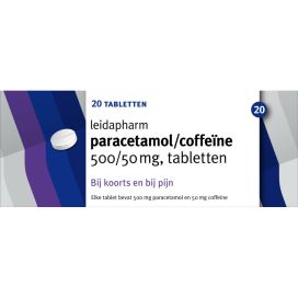 LEIDA PARACETAMOL COFFEINE 5020 TBL