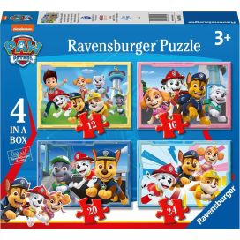 4 PUZZELS PAW PATROL