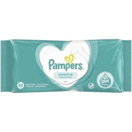 PAMPERS BABYDOEKJES SENSITIVE 52 ST