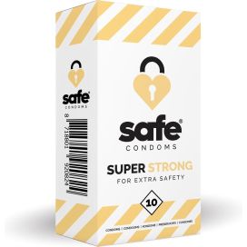 SAFE SUPER STRONG CONDOOMS FOR10 ST