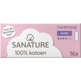 SANATURE TAMPONS SUPER         16st